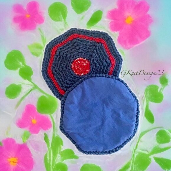 Crochet pot holders, Kitchen decor, Handmade oversize potholder - Picture 1 of 9